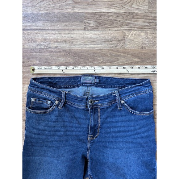 Torrid Womens Luxe Slim Boot Size 12 Ex Short Medium Wash Bootcut Flare Denim - Picture 9 of 11